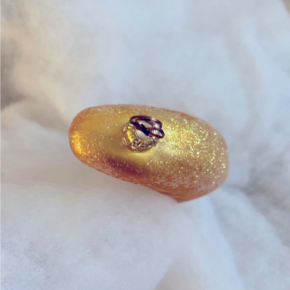 EUC Vintage Cristopher Radko “Moon Beam Golden Crescent” Ornament (RARE) - Picture 6 of 7